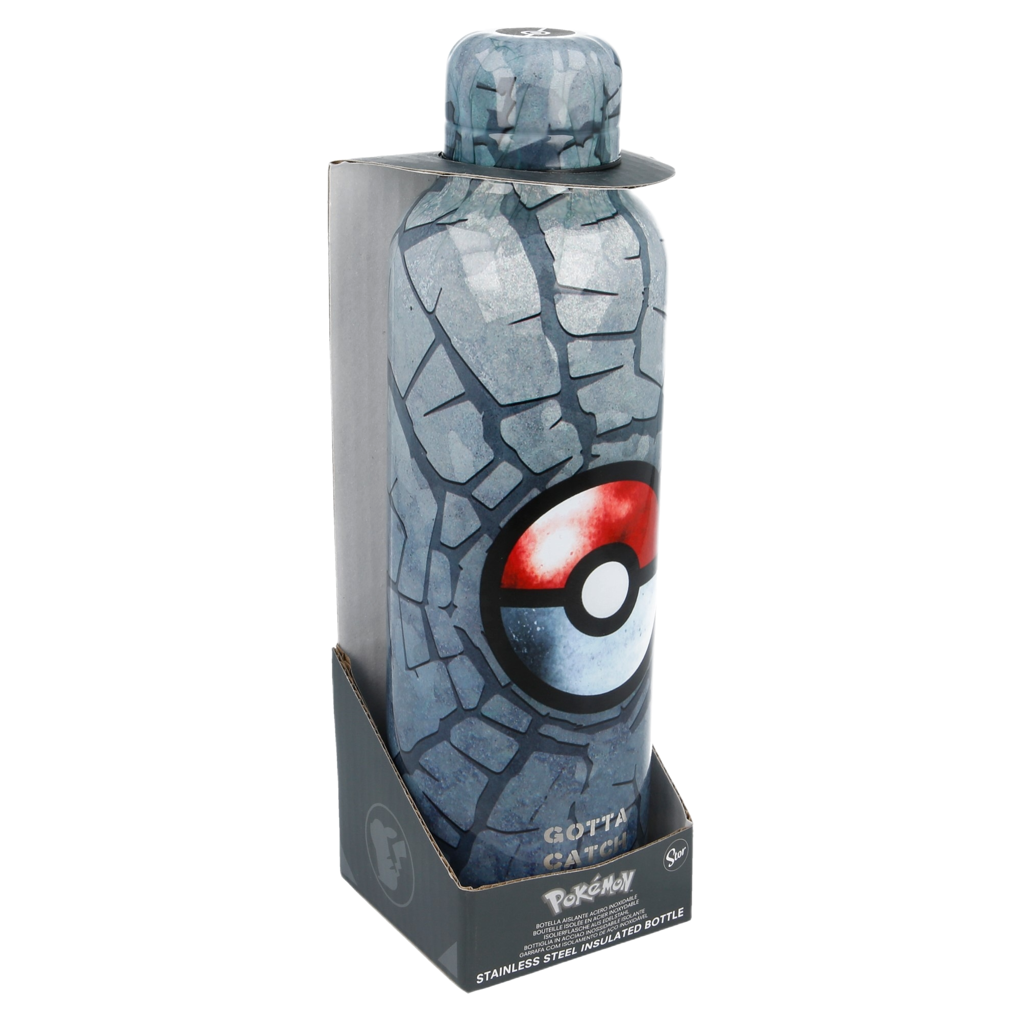 Pokémon - Thermische Drinkfles Grijs