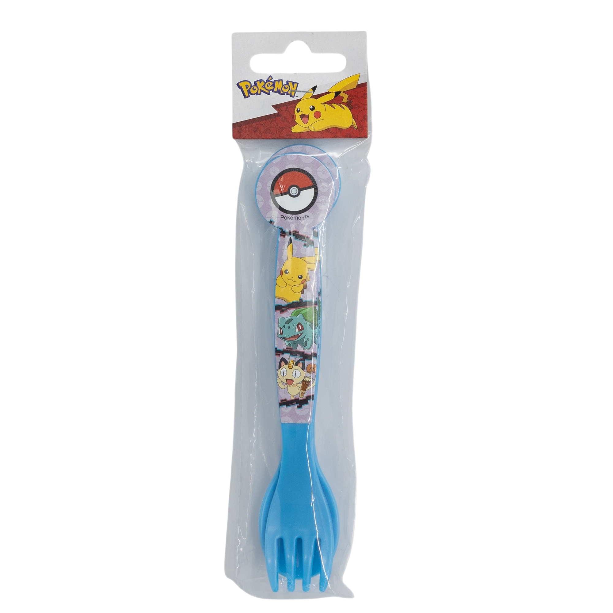 Pokémon - Servies Vork & Lepel Kunsstof