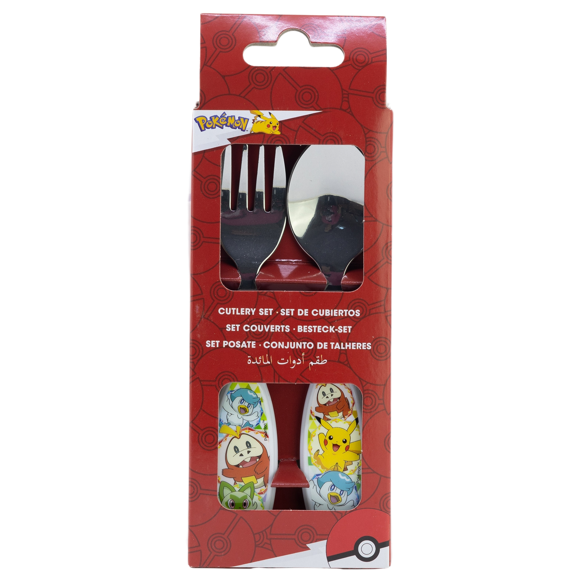 Pokémon - Servies Vork & Lepel Metaal