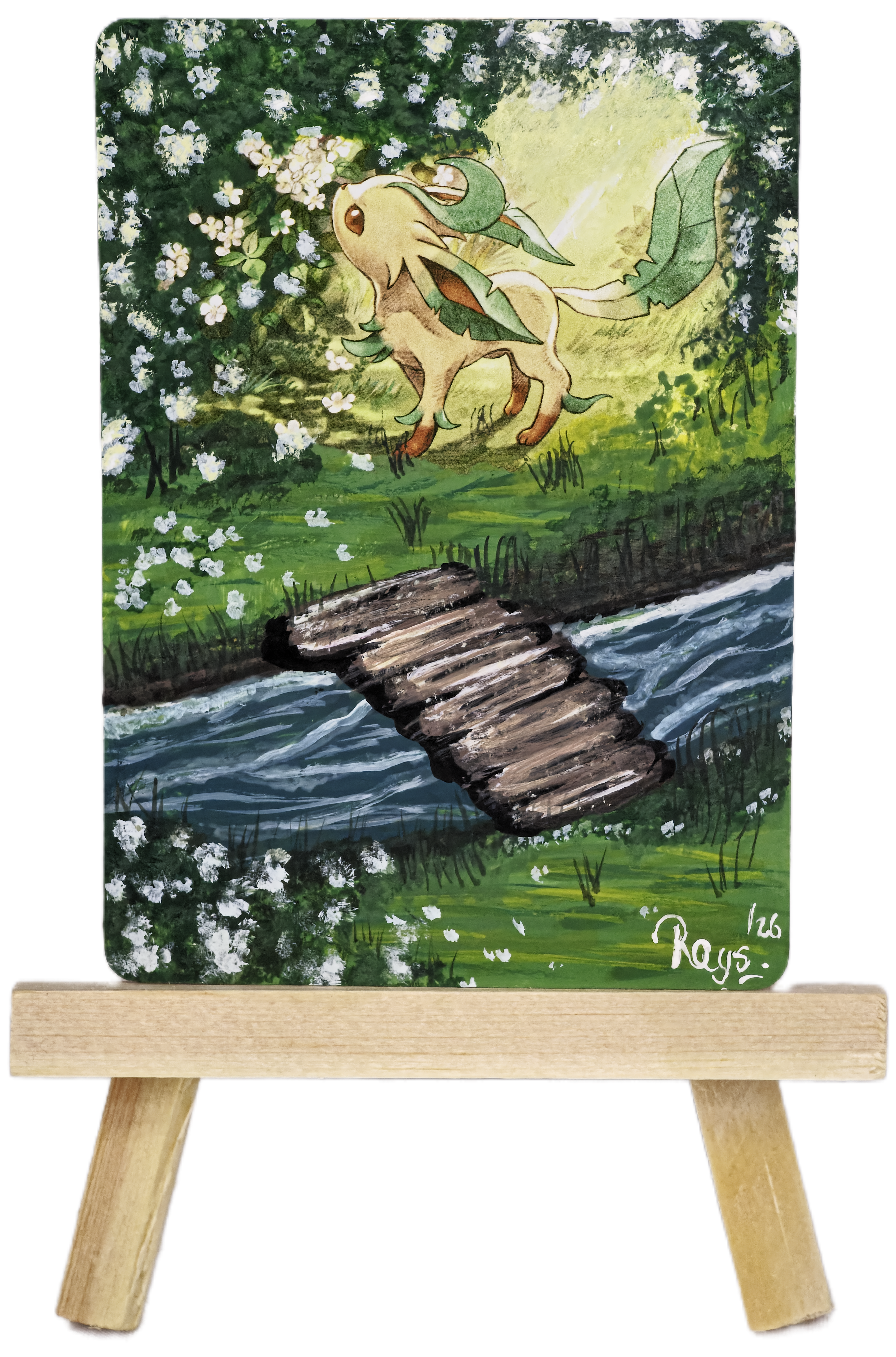 Leafeon - Custom Art