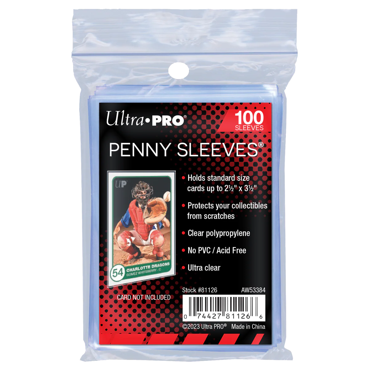 Ultra Pro Clear Penny Soft Sleeves (100)