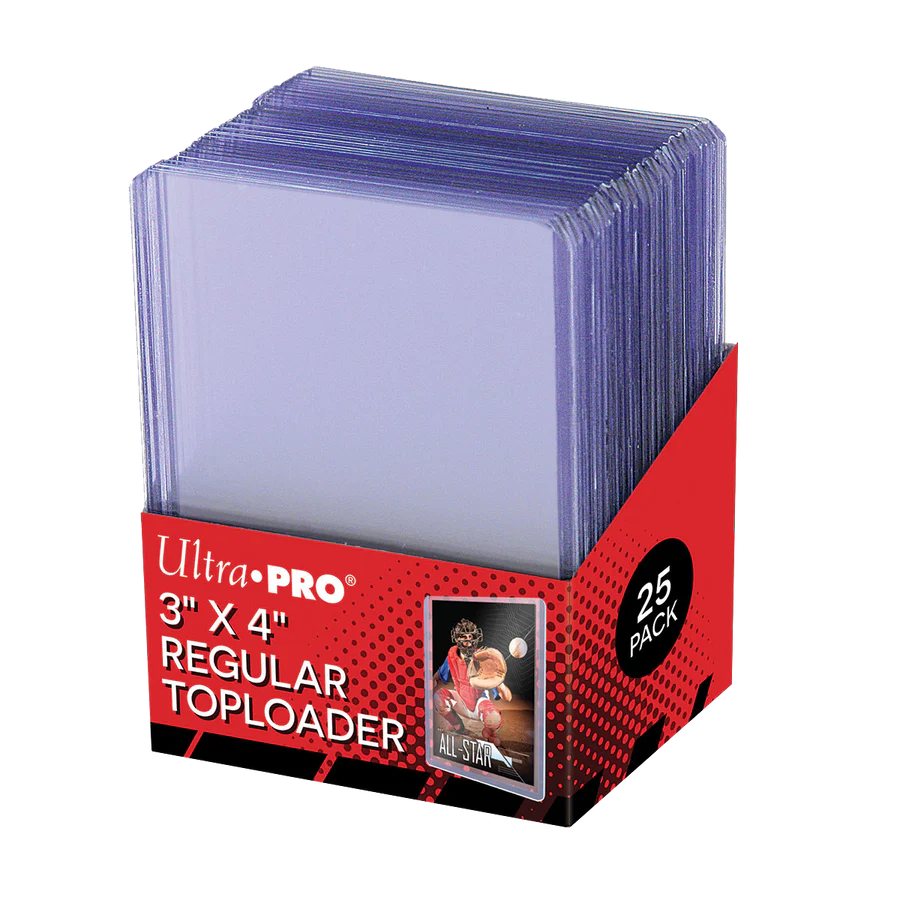 Ultra Pro Toploaders 3x4 Clear Regular C40