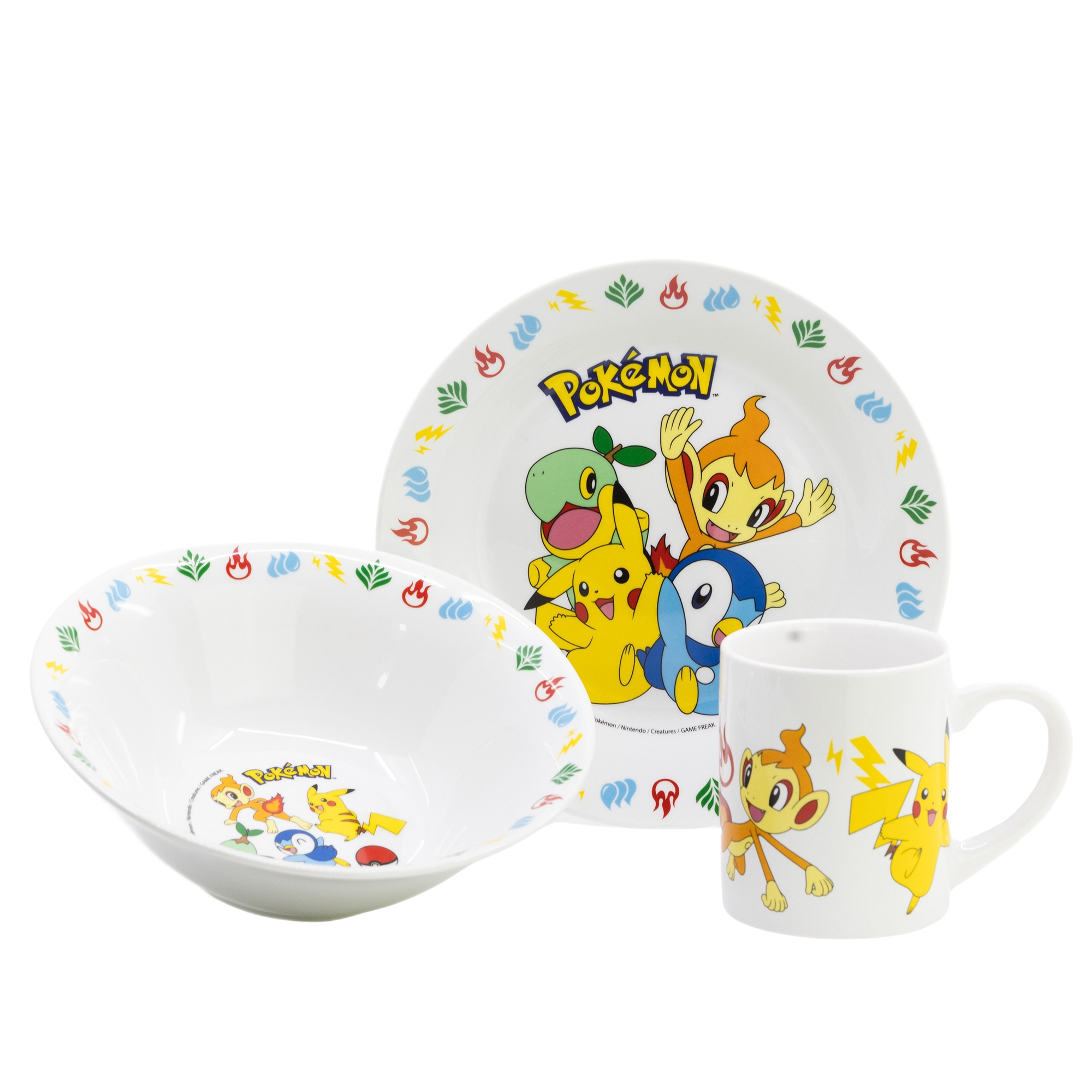 Pokémon - 3-delige Keramisch Set