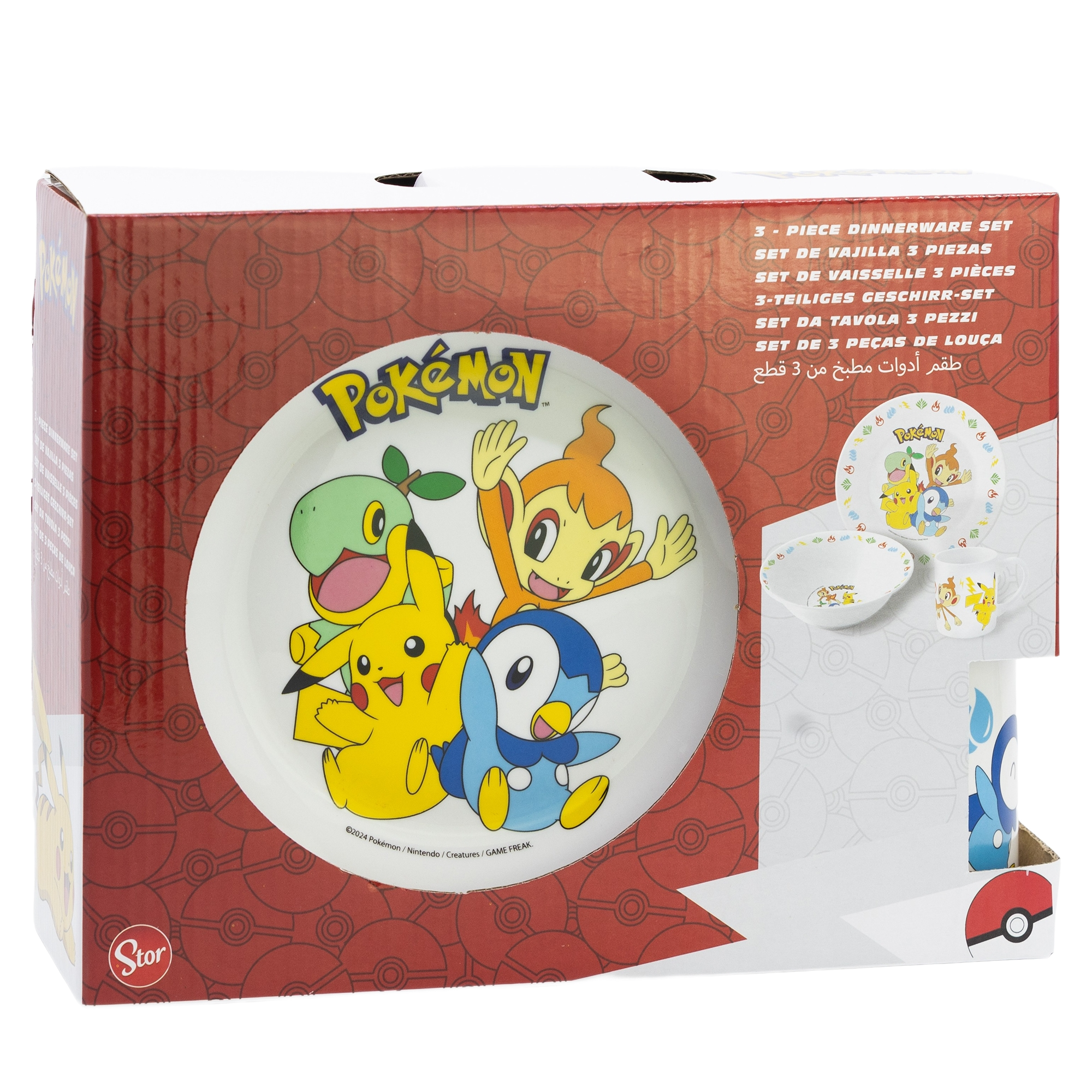 Pokémon - 3-delige Keramisch Set